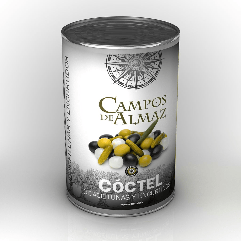 ACEITUNAS COCKTAIL 5KG (P.E. 2,5KG) CAMPOS ALMAZ