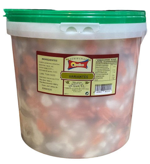 VARIANTES EN VINAGRE 16KG (P.E. 9 KG)