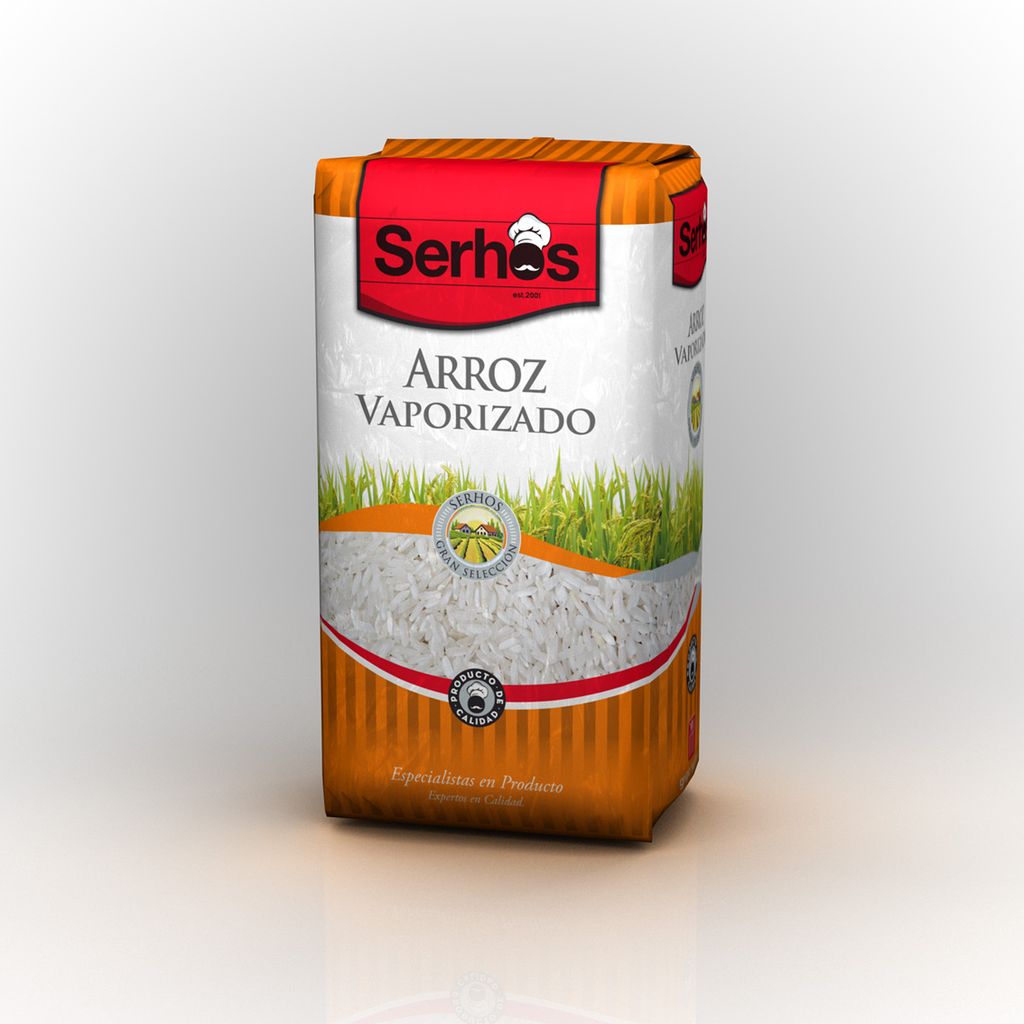 ARROZ VAPORIZADO 1KG SERHOS