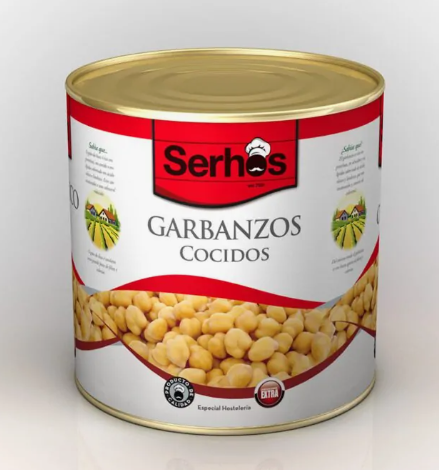 GARBANZOS 8MM 5 KG. SERHOS