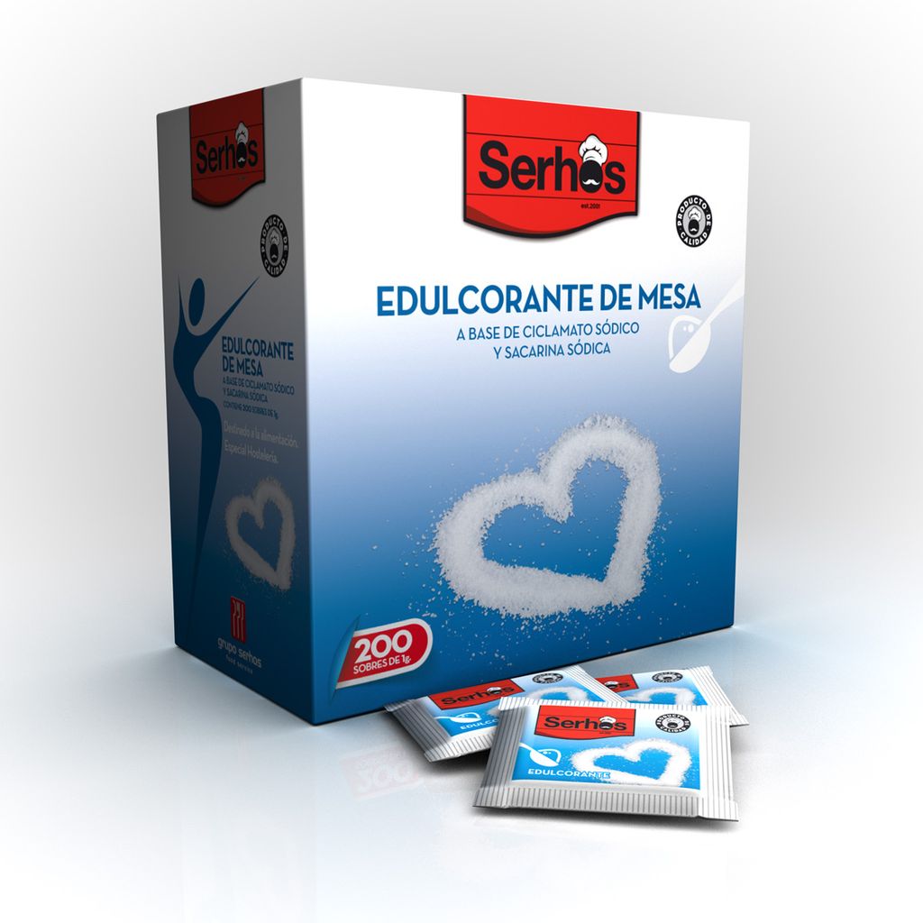 EDULCORANTE 200 SOBRES SERHOS
