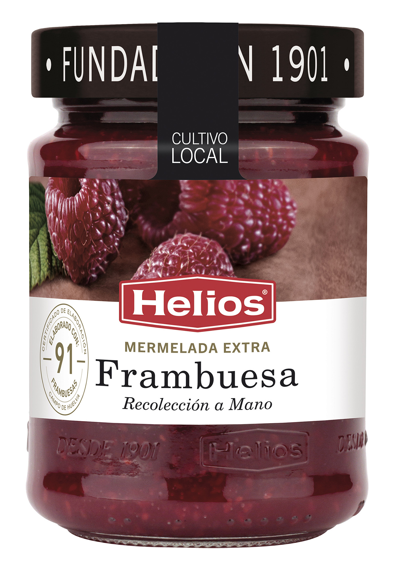 MERMELADA FRAMBUESA 340 GR HELIOS