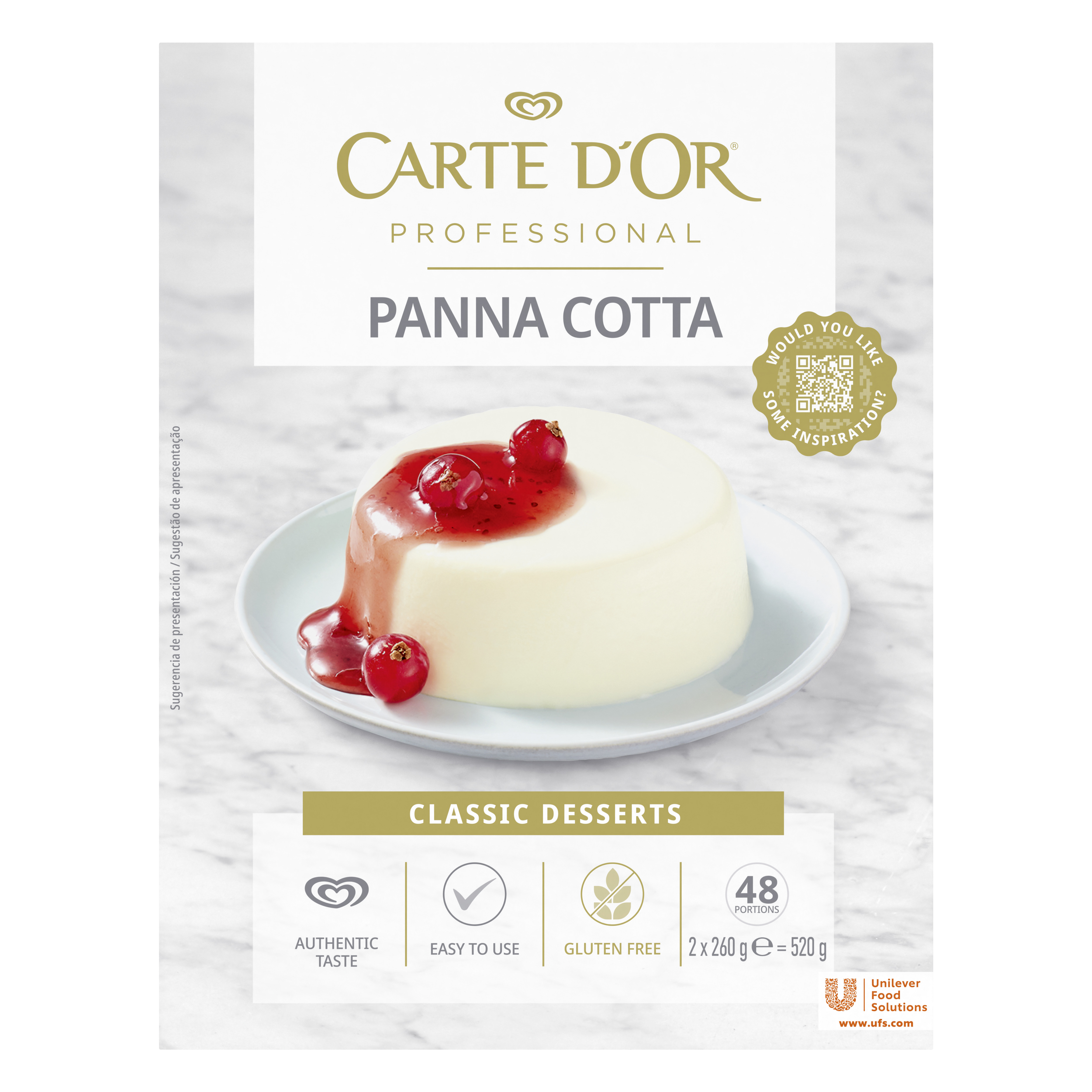 PANACOTA 520 GR CARTE D'OR