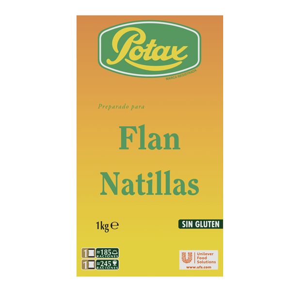 FLAN NATILLAS ESTUCHE 1 KG POTAX