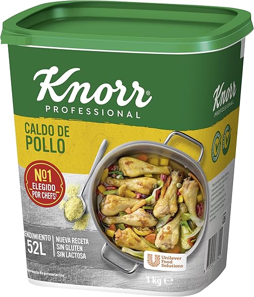 CALDO POLLO POLVO 1 KG KNORR