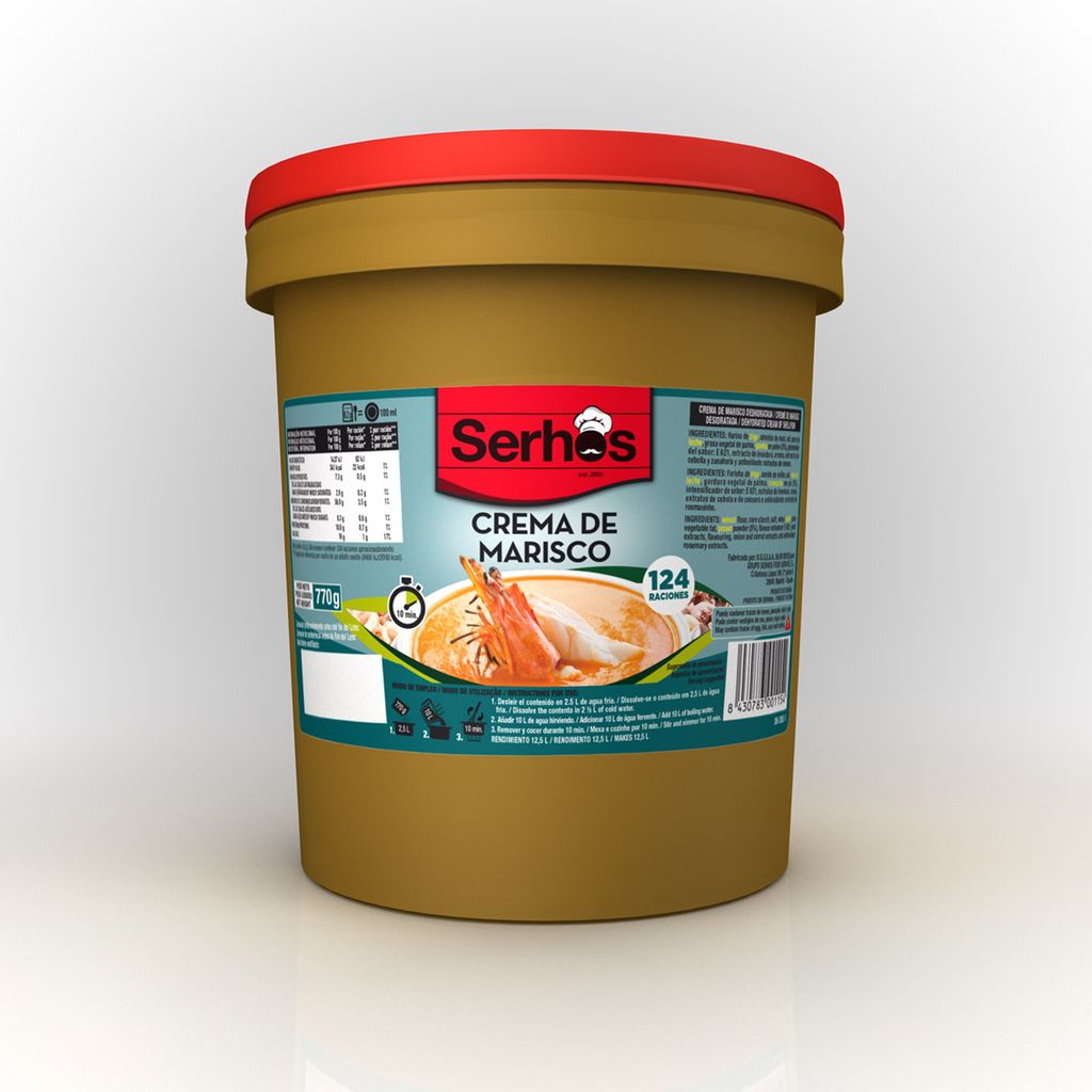 CREMA MARISCO 770 GR (12,5 L) SERHOS