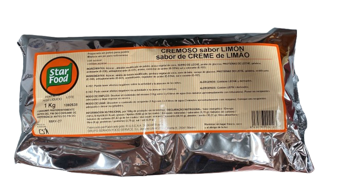 CREMOSO LIMON 1 KG STAR FOOD
