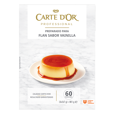 FLAN VAINILLA 1KG CARTE D'OR