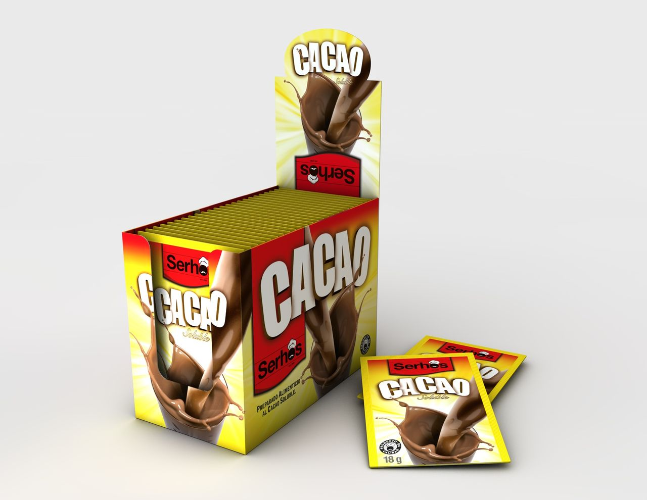 CACAO SOLUBLE 25U 18 GR SERHOSCAO