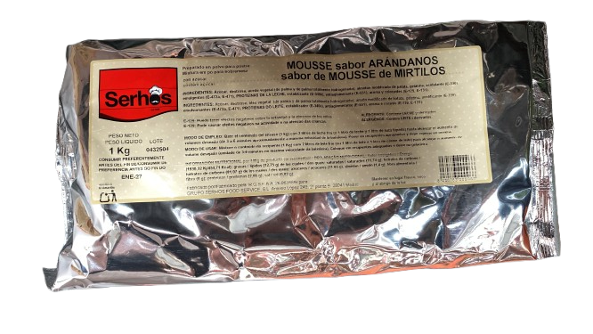 MOUSSE ARANDANOS 60 RAC. 1 KG SERHOS