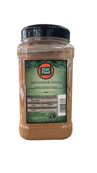 CANELA MOLIDA 700 GR SAZONADOR