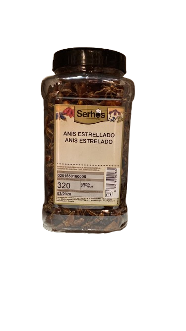ANIS ESTRELLADO 320 GR. SERHOS
