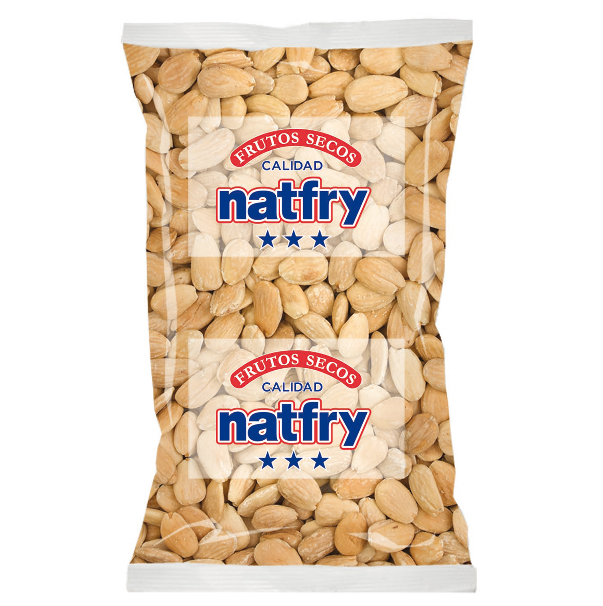 ALMENDRA TOSTADA REPELADA 1 KG.