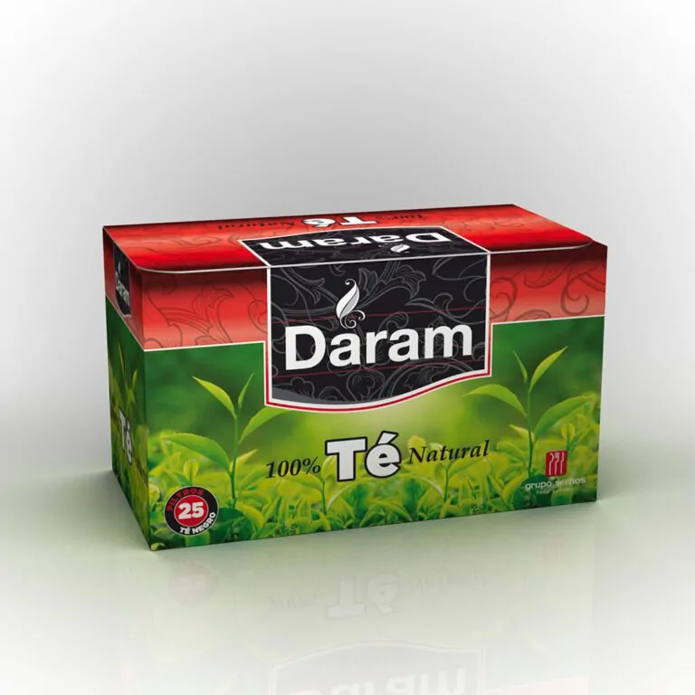 INFUSIONES TE NEGRO 100 SOBRES DARAM