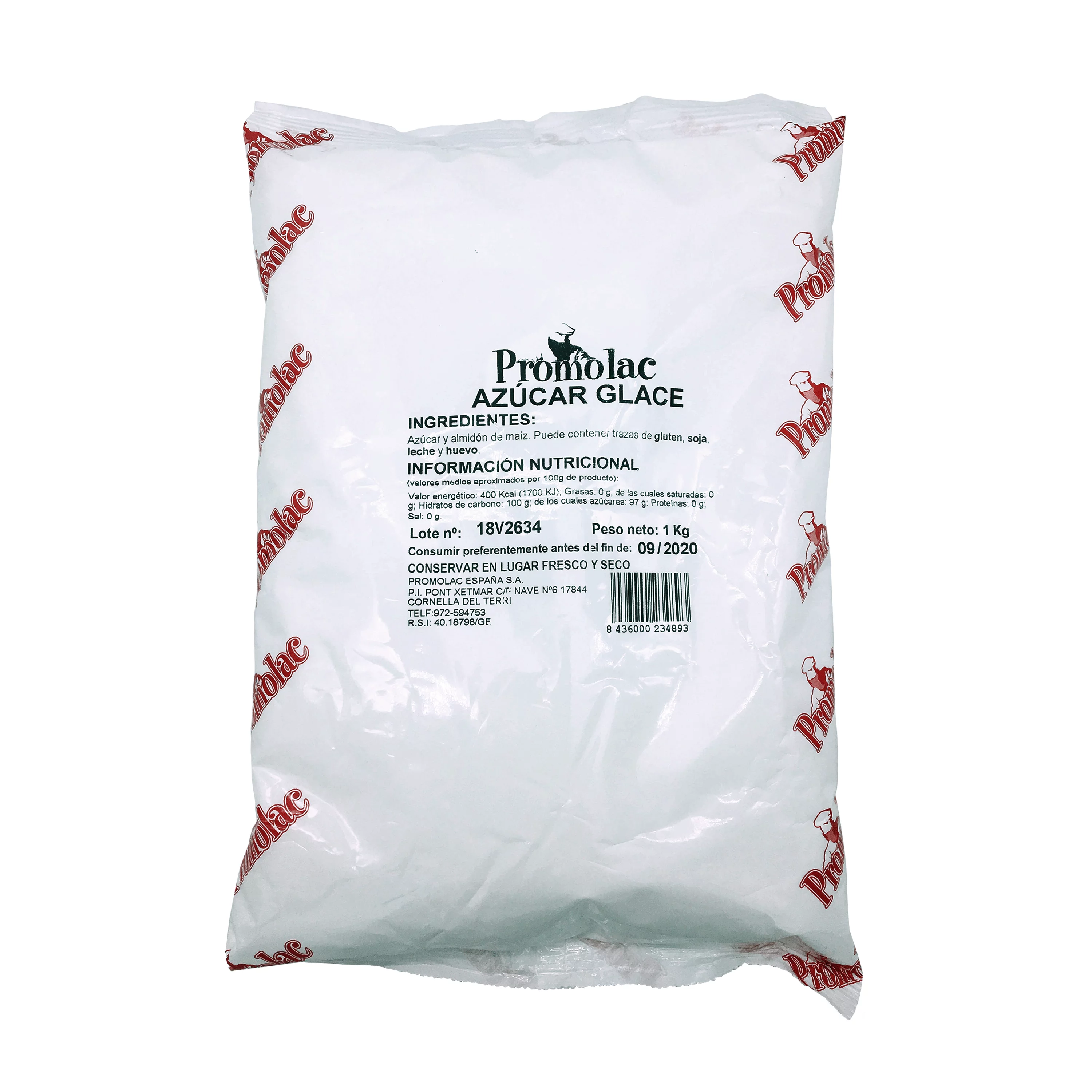 AZUCAR LUSTRE (GLACE) PAQ.1 KG PROMOLAC