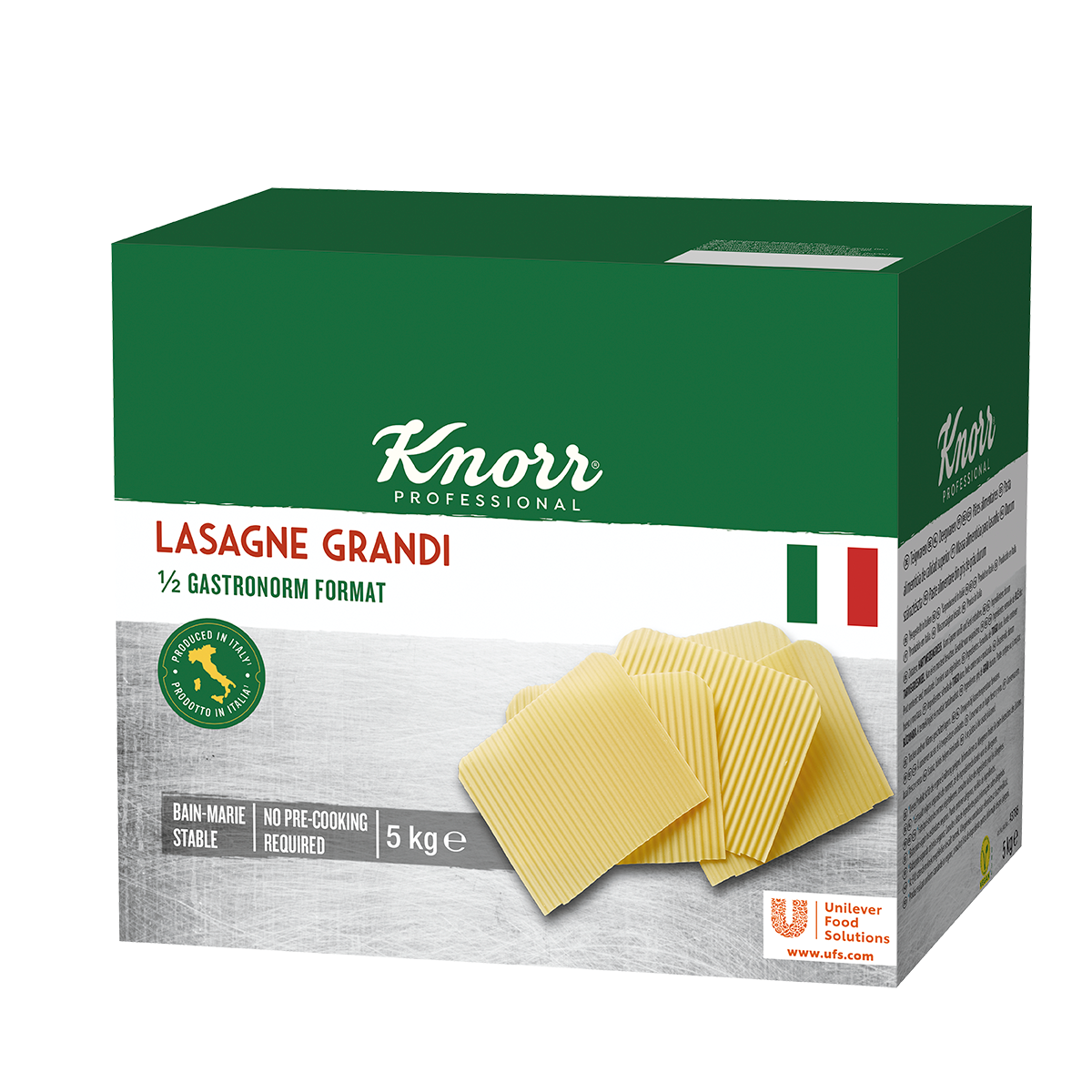 LASAGNA CAJA 5 KG. KNORR
