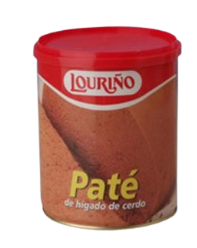 PATE HIGADO DE CERDO LATA 850 GR. LOURIÑ