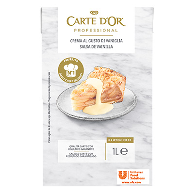 SALSA VAINILLA BRICK 1L. CARTE D'OR