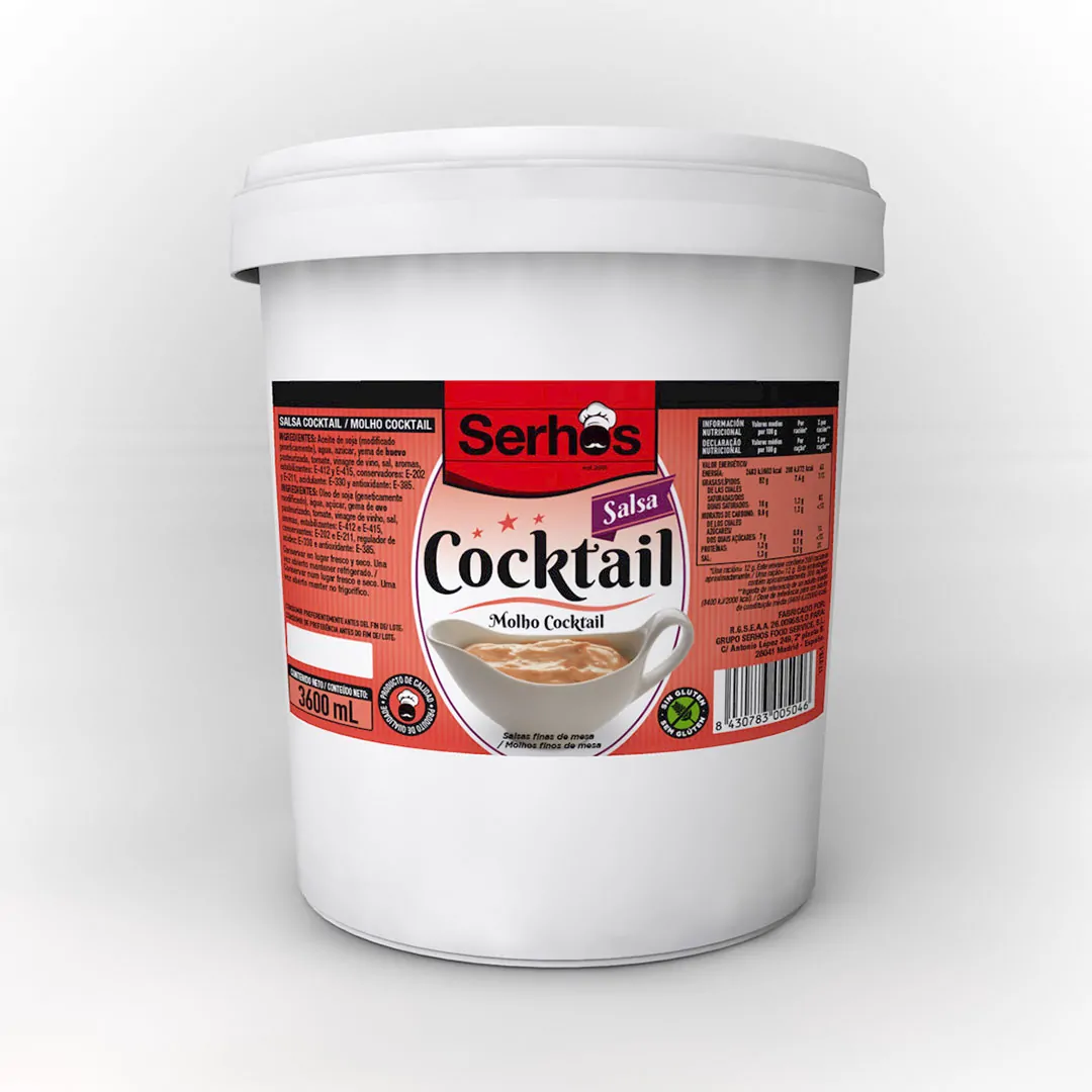 SALSA ROSA COCTEL 3.60 KG SERHOS SELECCI