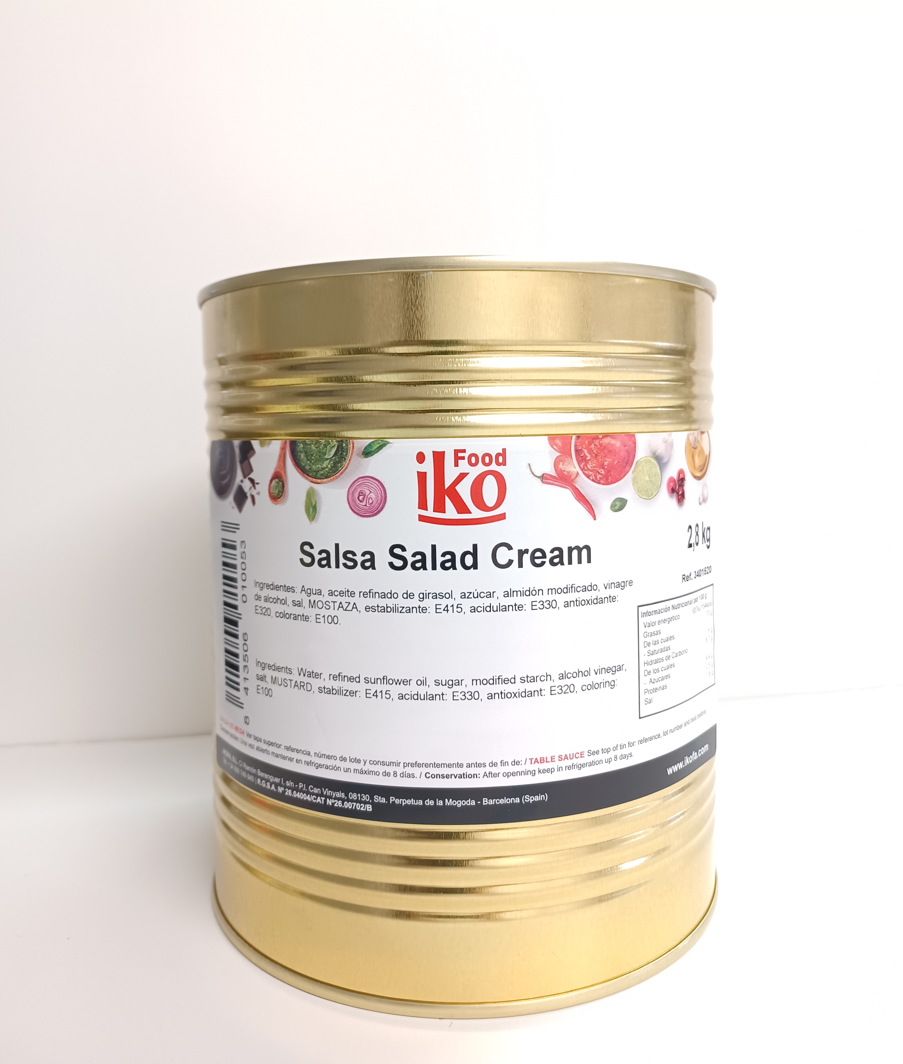 SALSA SALAD CREAM 2.9 KG IKO