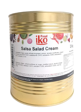 SALSA SALAD CREAM LATA 2.9 KG IKO