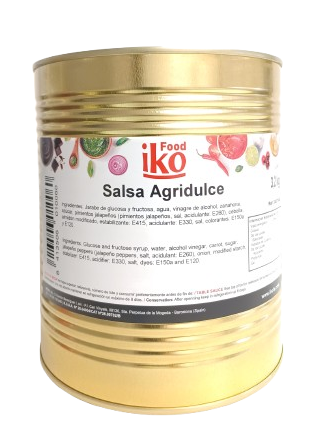 SALSA AGRIDULCE LATA 3,2 KG IKO