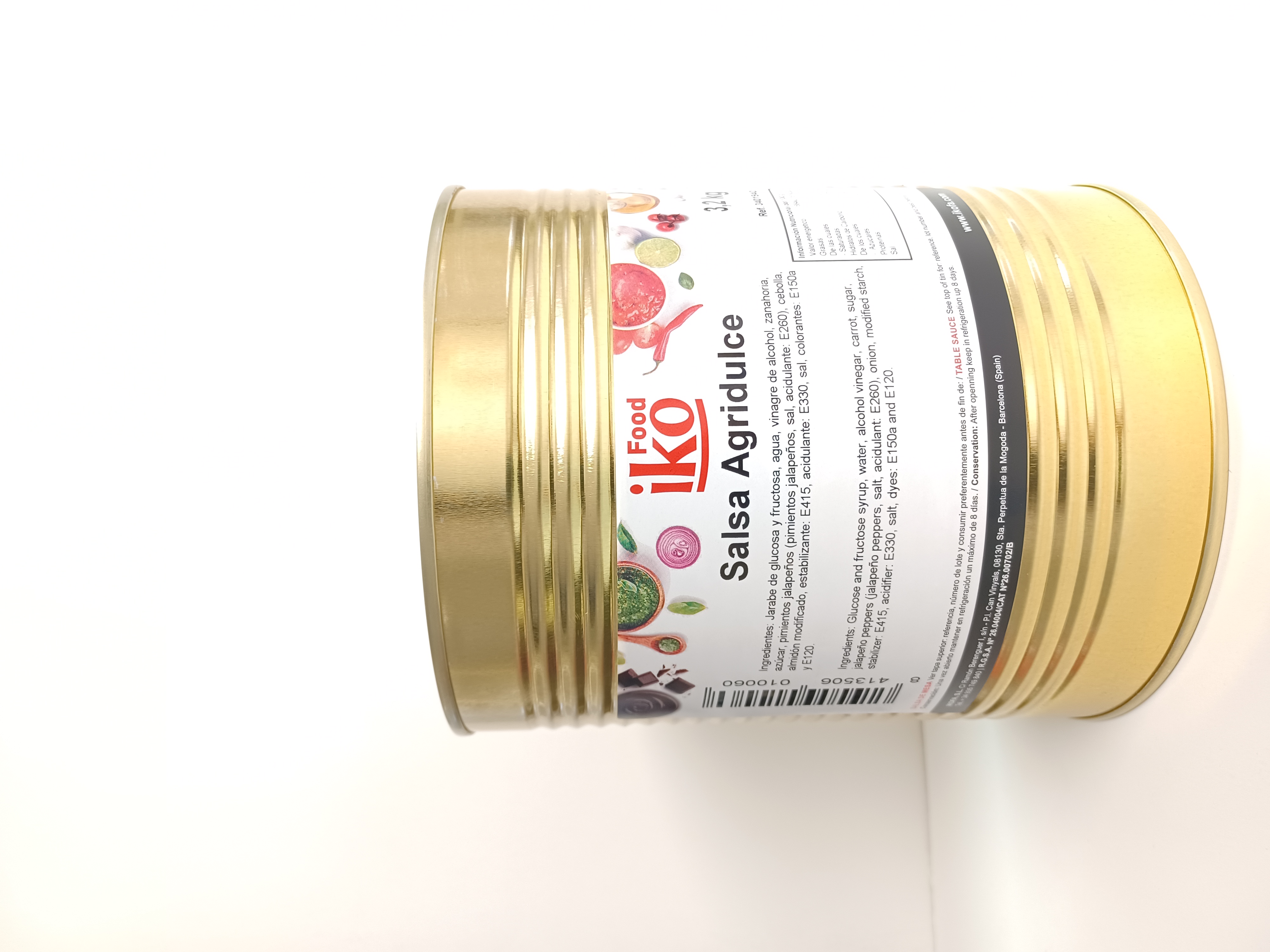 SALSA IKO 3,2 KG. AGRIDULCE