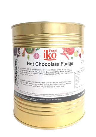 SALSA HOT CHOCOLATE FUDGE LATA 3.1 KG IKO