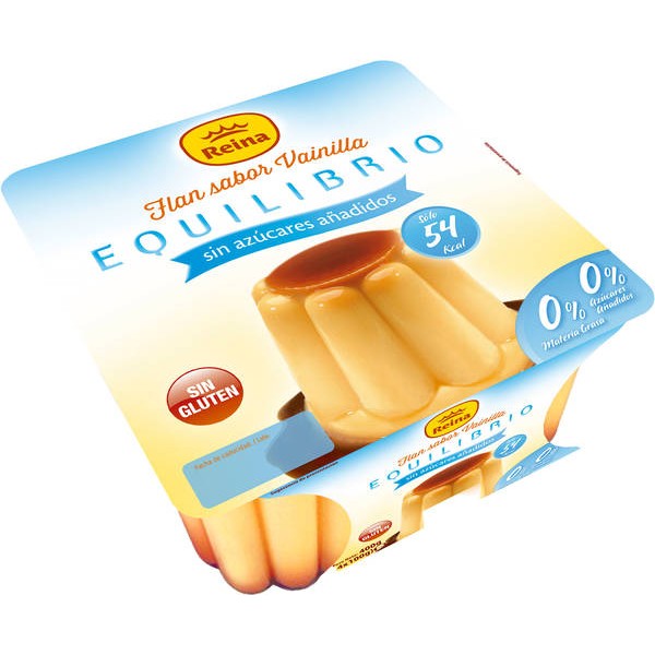 FLAN VAINILLA S/AZUCAR 48U 100 GR REINA