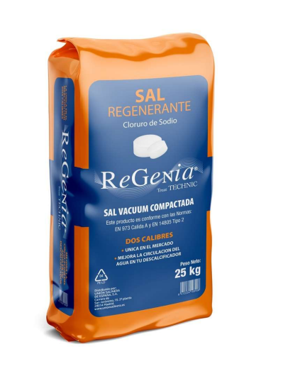 SAL PASTILLAS 25 KG. (PARA MAQUINAS)