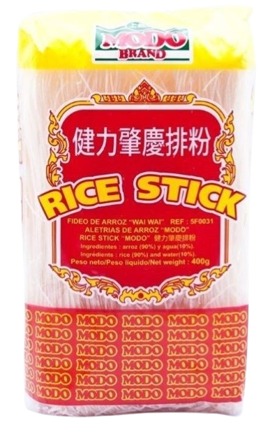 FIDEOS FINOS DE ARROZ 400 GR. MODO