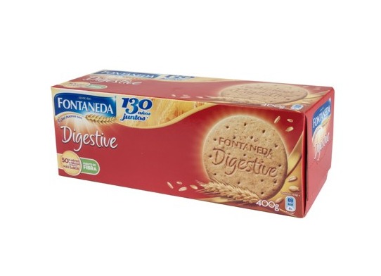 GALLETAS DIGESTIVE 400 GR. FONTANEDA