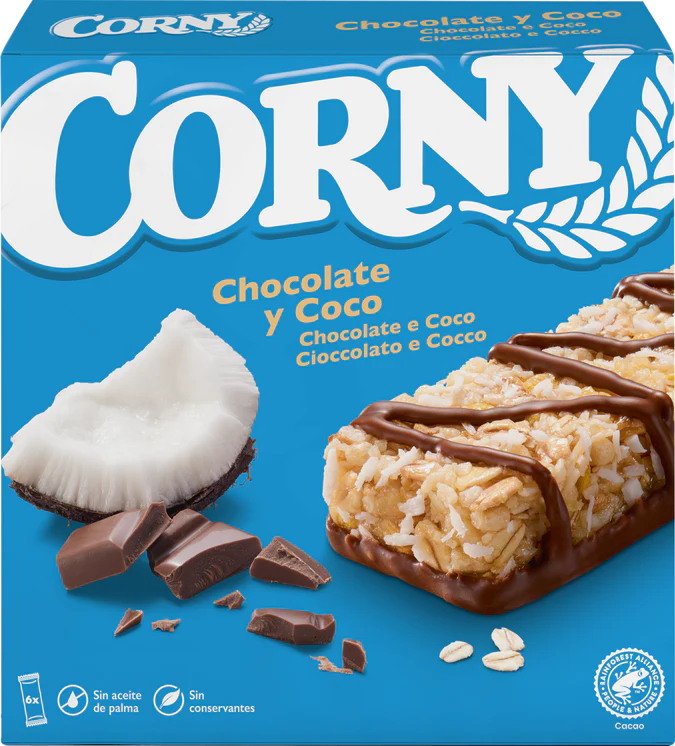 MUESLI COCO 6 BARRITAS (25 GR) HERO