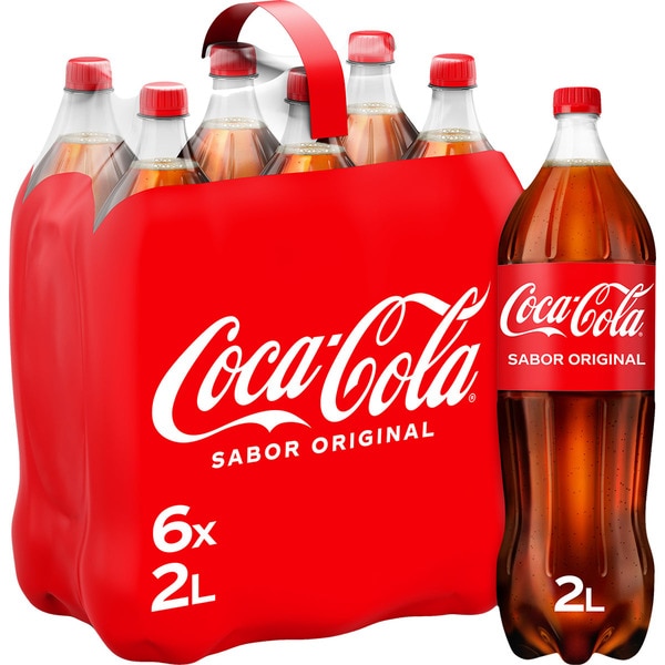 COCA COLA 2 L. NORMAL (PACK 6 UNID)
