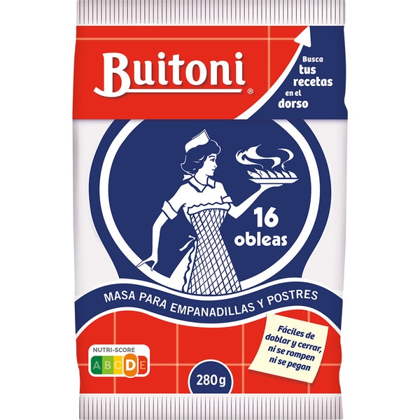 MASA PARA EMPANADILLAS 280 GR. BUITONI