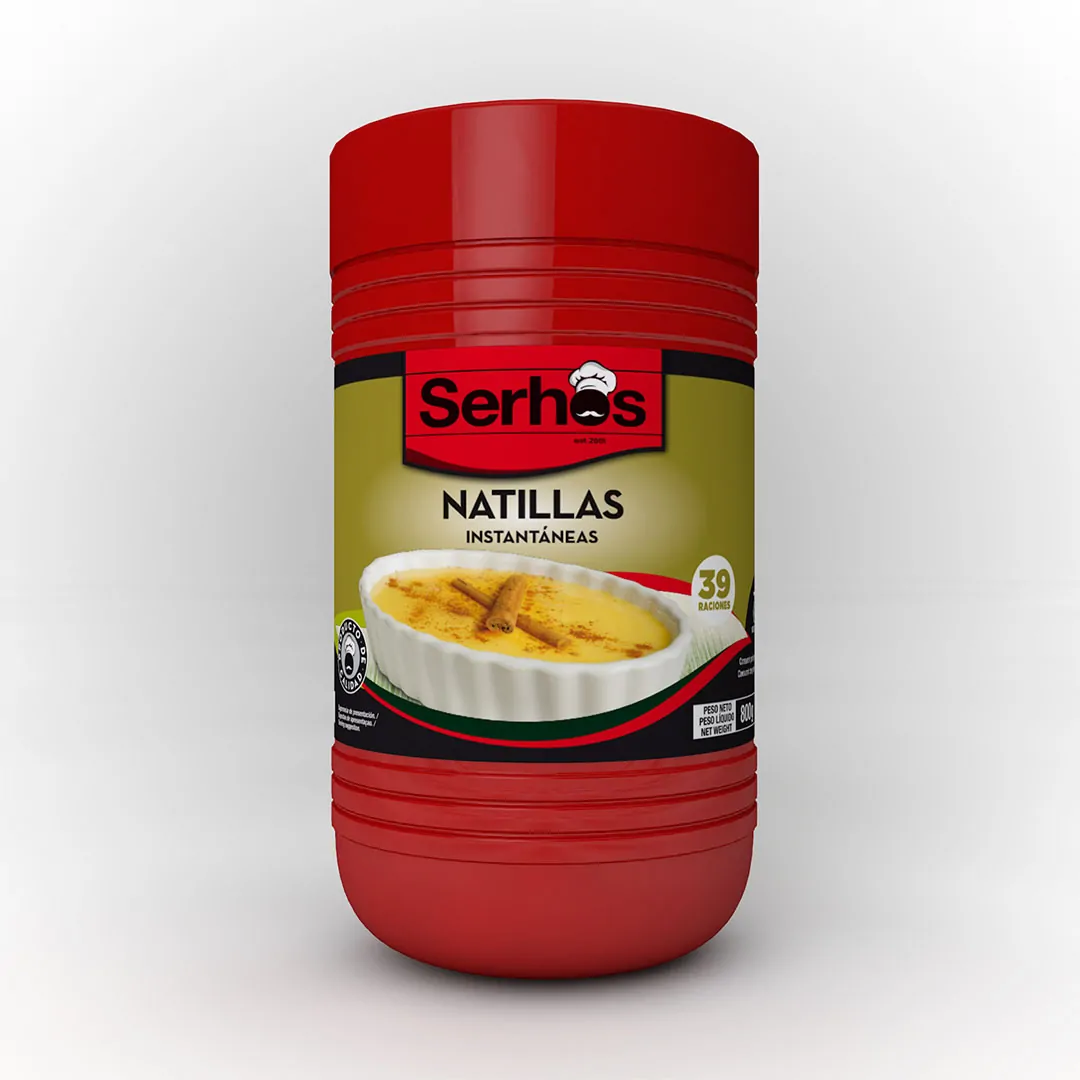 NATILLAS INSTANTANEA BOTE 800 GR SERHOS