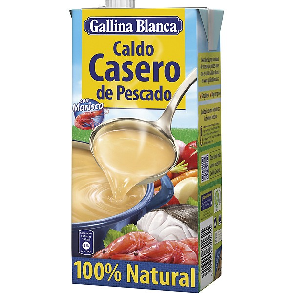 CALDO PESCADO CONC. 1L GALLINA BLANCA