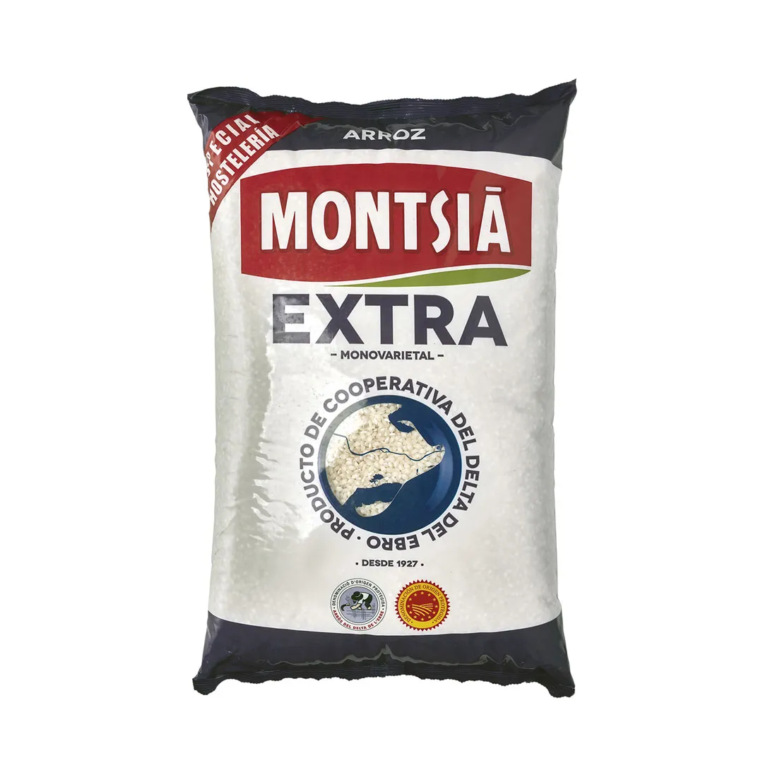 ARROZ EXTRA BOLSA 5 KG MONTSIA