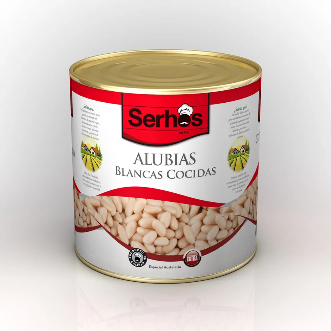 JUDIAS BLANCAS LARGAS 5 KG. SERHOS