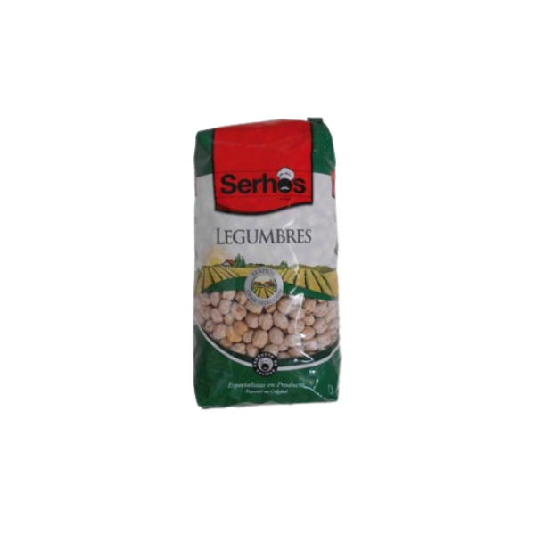 GARBANZOS SECOS 1 KG SERHOS