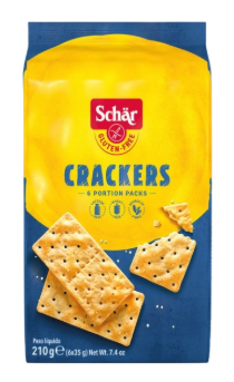BISCOTES CRACKERS SIN GLUTEN 210 GR. SCHAR