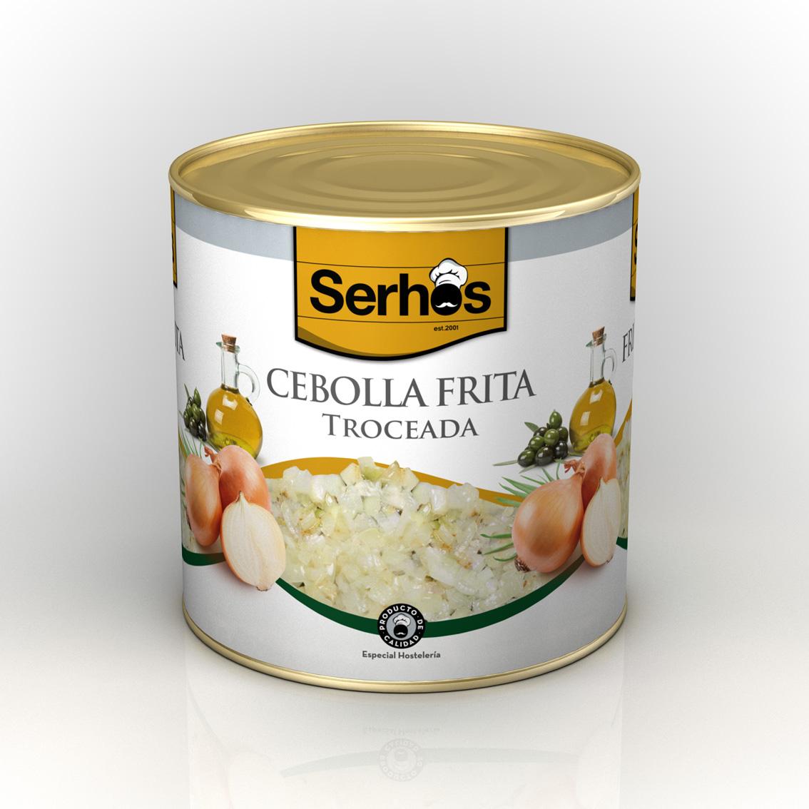 CEBOLLA FRITA 3 KG SERHOS