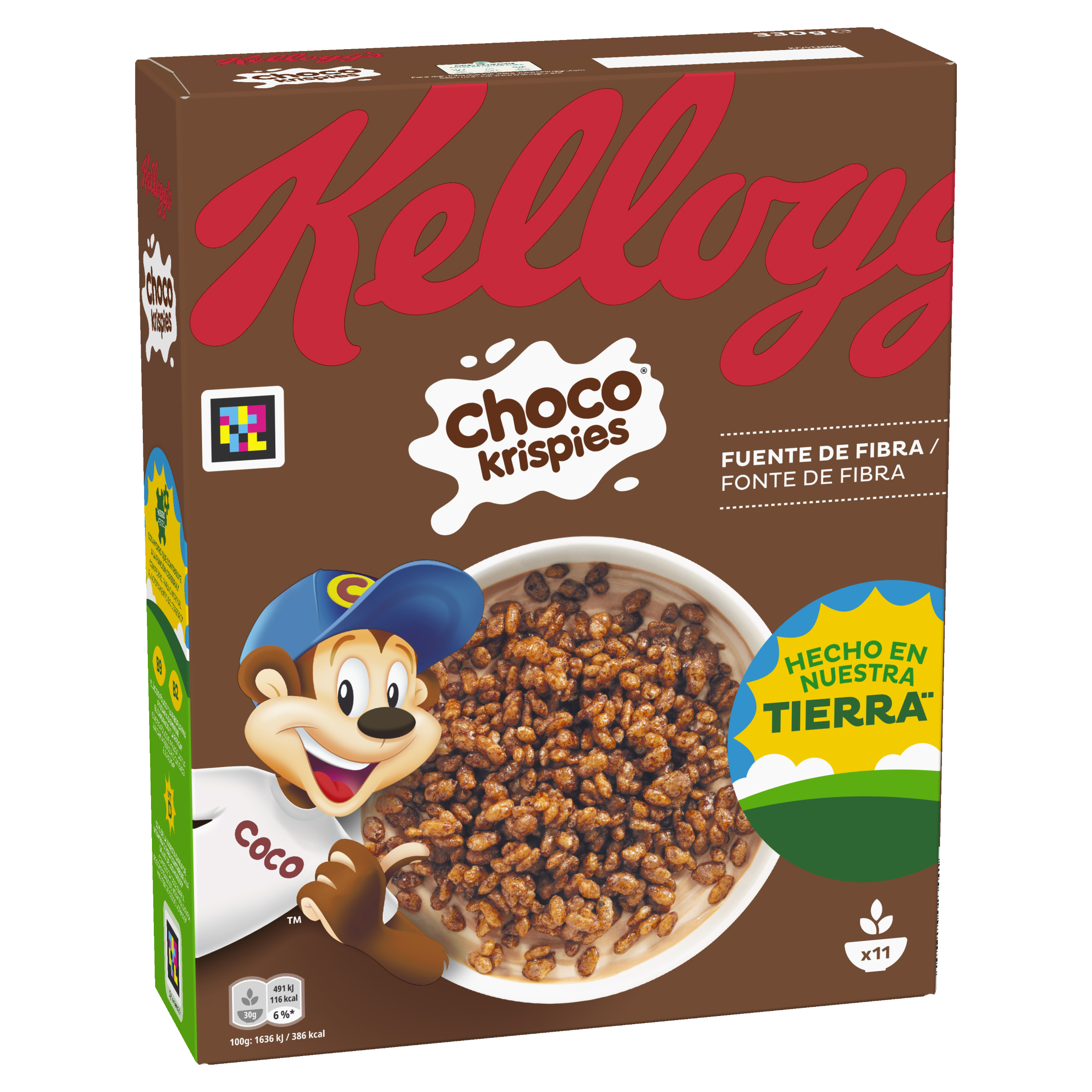 CEREALES IND.CHOCO KRISPIES (40pX35g) KELLOGG'S