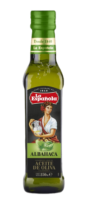 ACEITE OLIVA 250 ML. ALBAHACA (ESSENCIA)