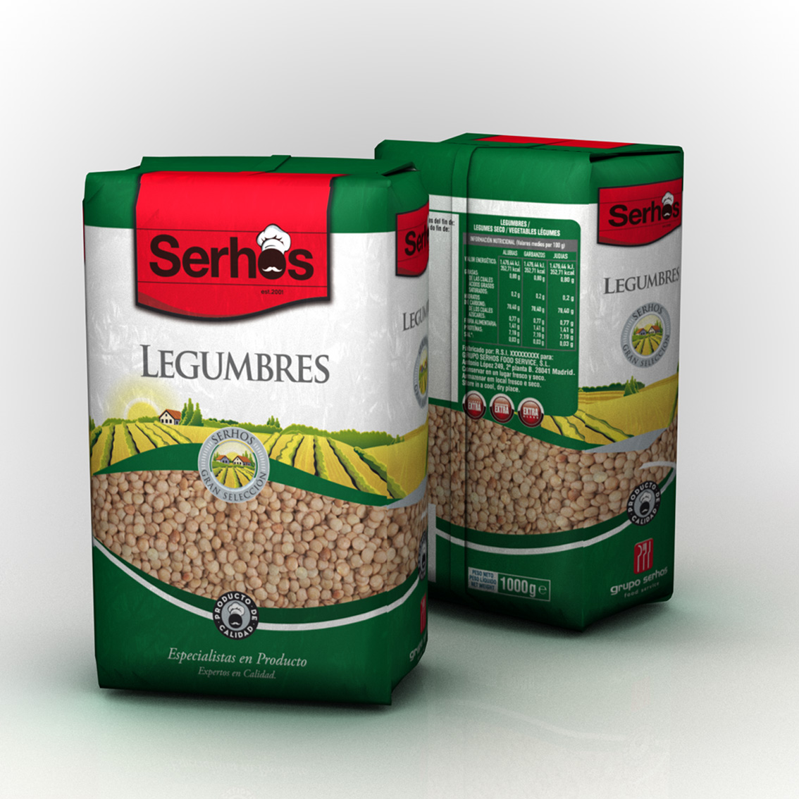LENTEJAS LANZAROTE BOLSA 5 KG SERHOS