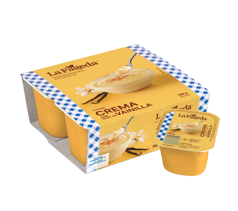 CREMA VAINILLA 24 U LA FAGEDA