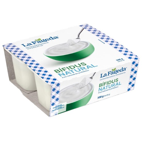 YOGURT NATURAL BIFIDUS PACK 24 UD LA FAG
