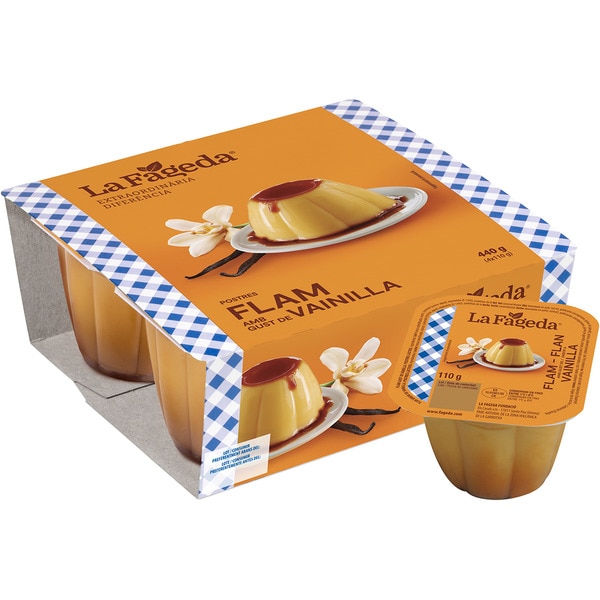 FLAN VAINILLA 24U LA FAGEDA
