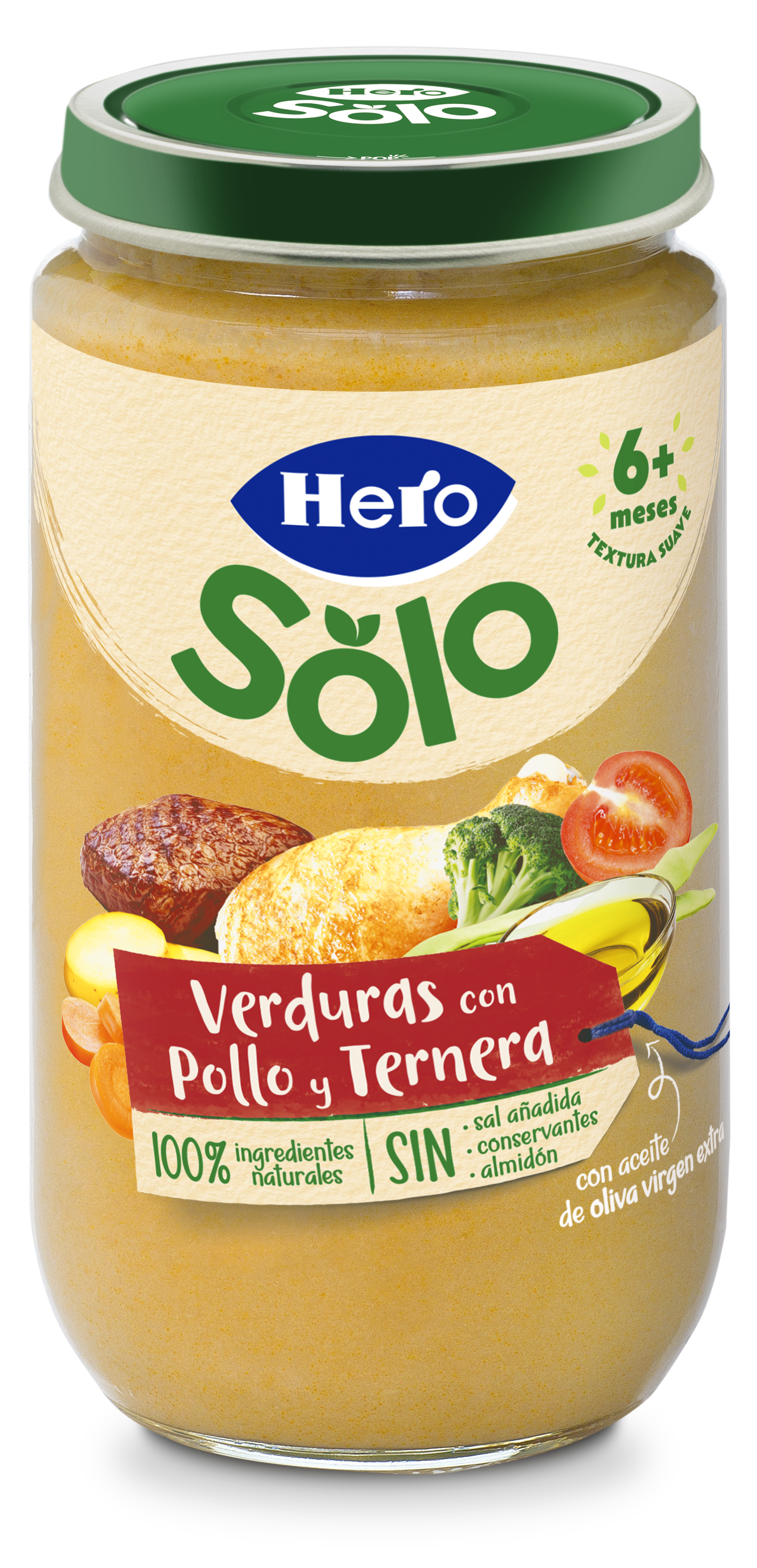 POTITO POLLO-TERNERA-VERDURA 235GR X12U 