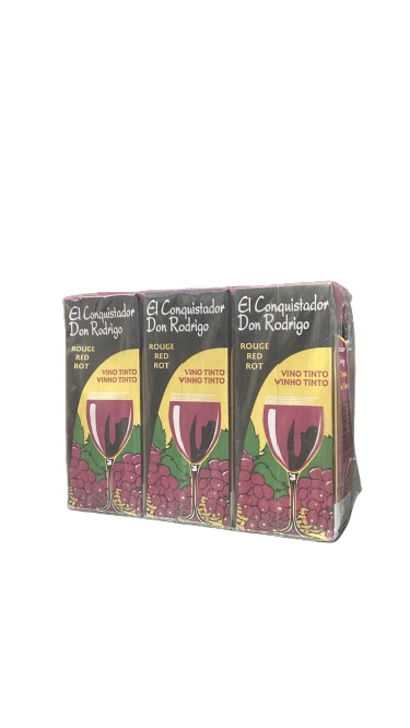 VINO MINIBRICK (24 UNIDADES) TINTO